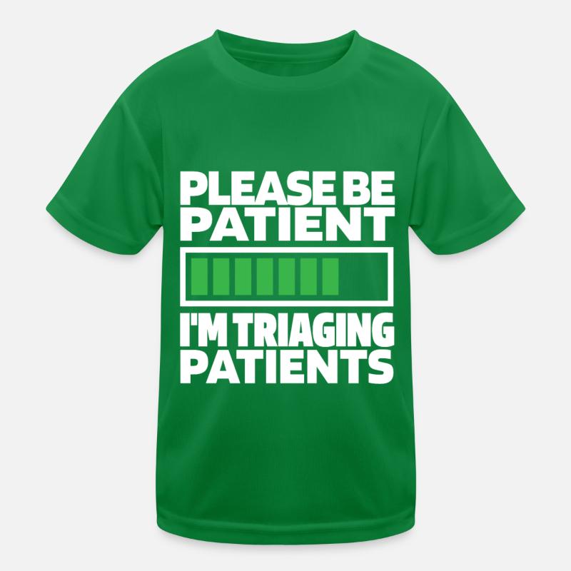 Krankenschwester Triage Notfall Krankenschwester Kinder Funktions-T-Shirt