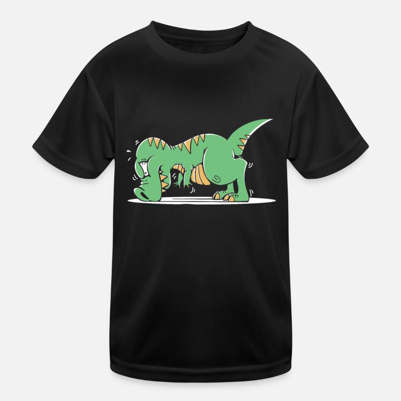 Trex T Rex Dino Drôle T-shirt sport Enfant