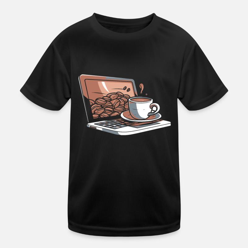 Développeur, Codeur, Programmeur, Café T-shirt sport Enfant