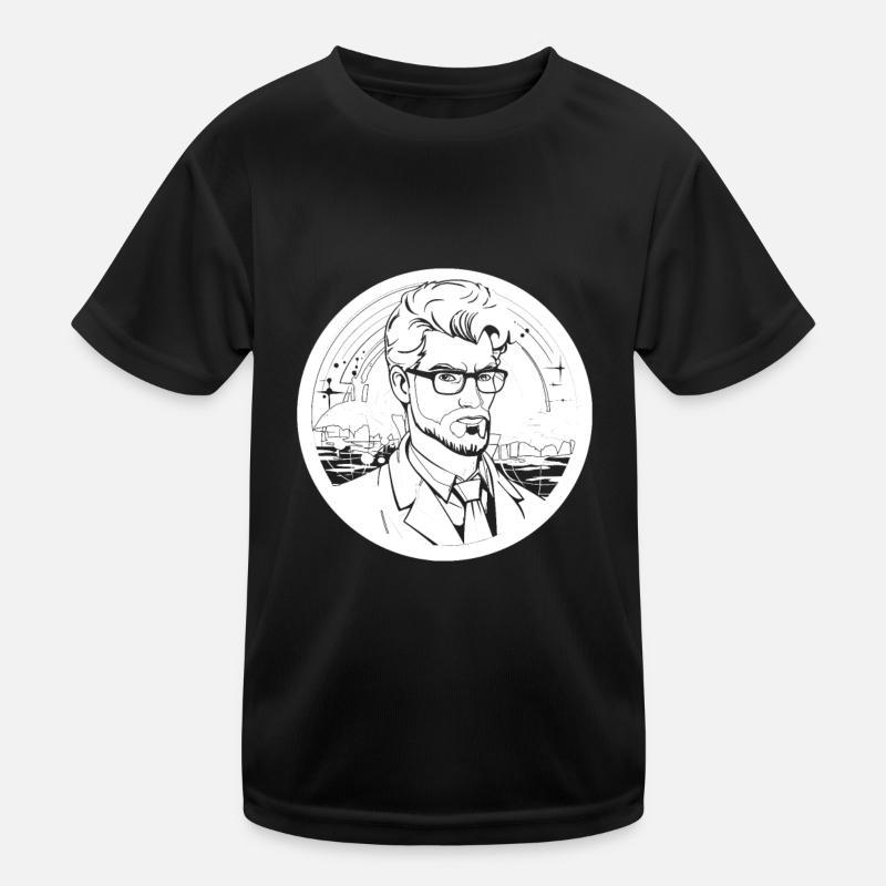 Data Science Data Analyst - Kinder Funktions-T-Shirt - Schwarz