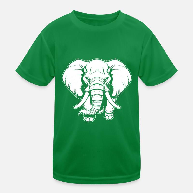 Elefant Wütend Kinder Funktions-T-Shirt