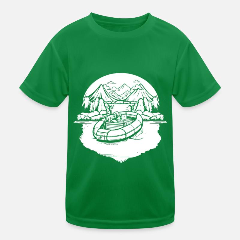 Rafting Kids Functional T-Shirt
