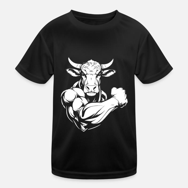 Vache de remise en forme T-shirt sport Enfant