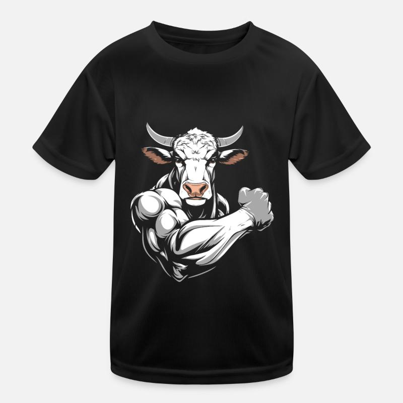 Vache de remise en forme T-shirt sport Enfant