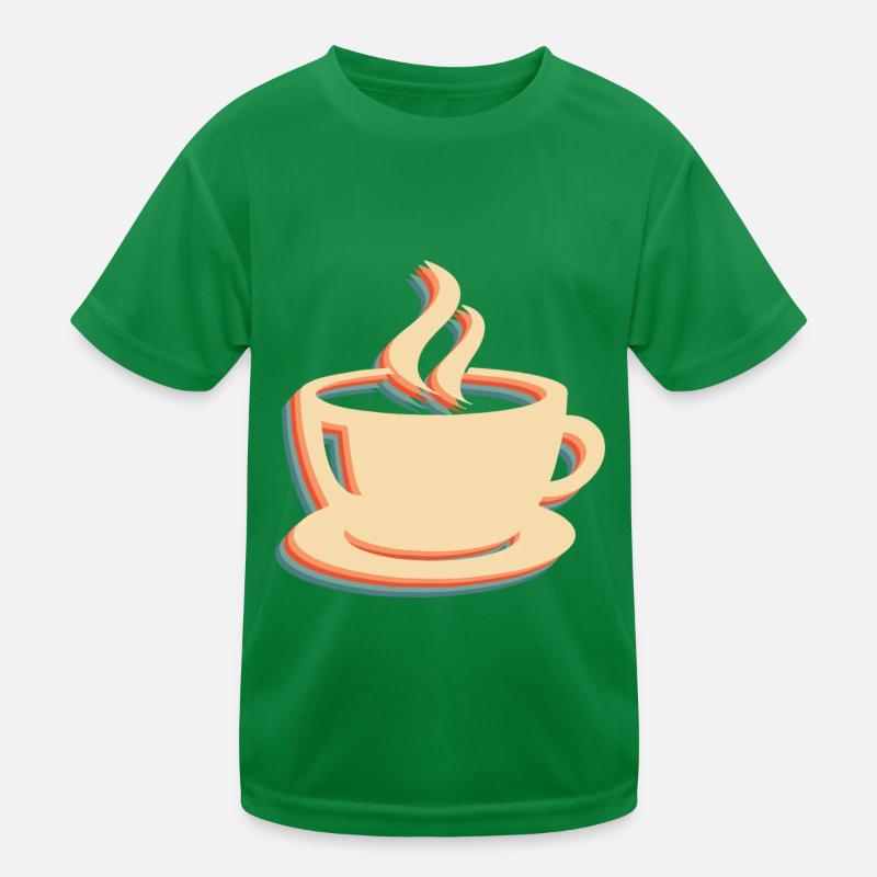 Coffee Cafe Kids Functional T-Shirt