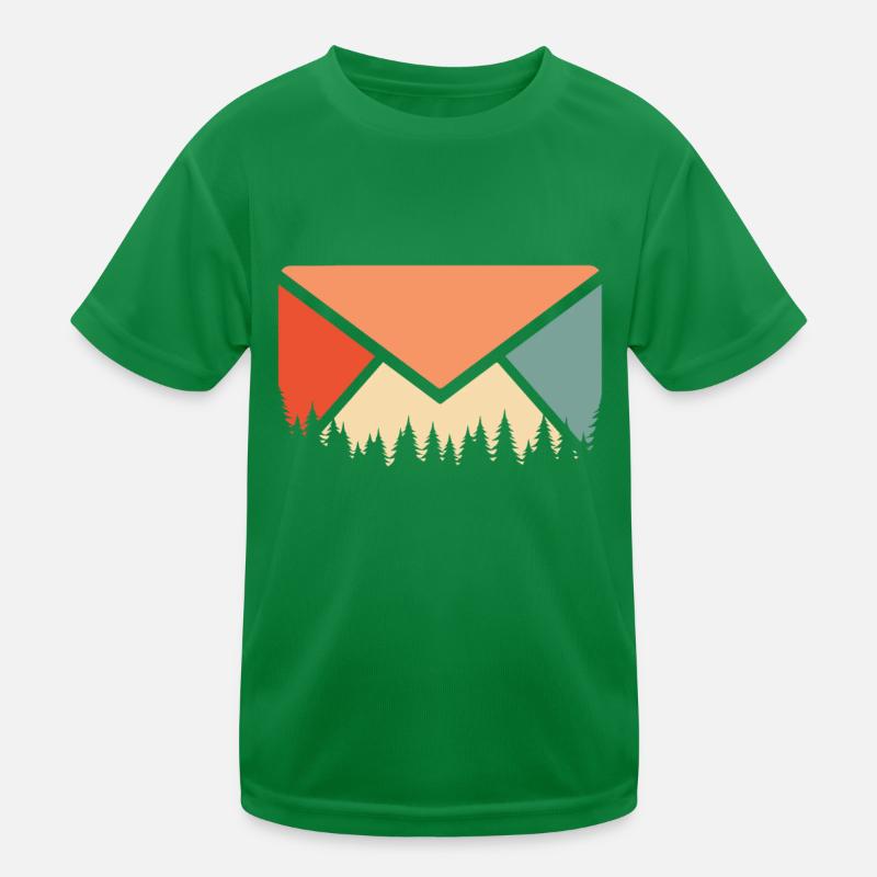 Postbote Briefträger Kinder Funktions-T-Shirt