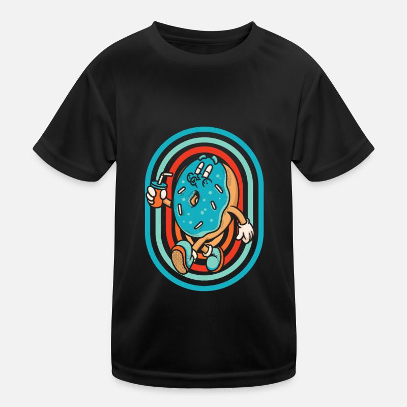 Donut Kinder Funktions-T-Shirt