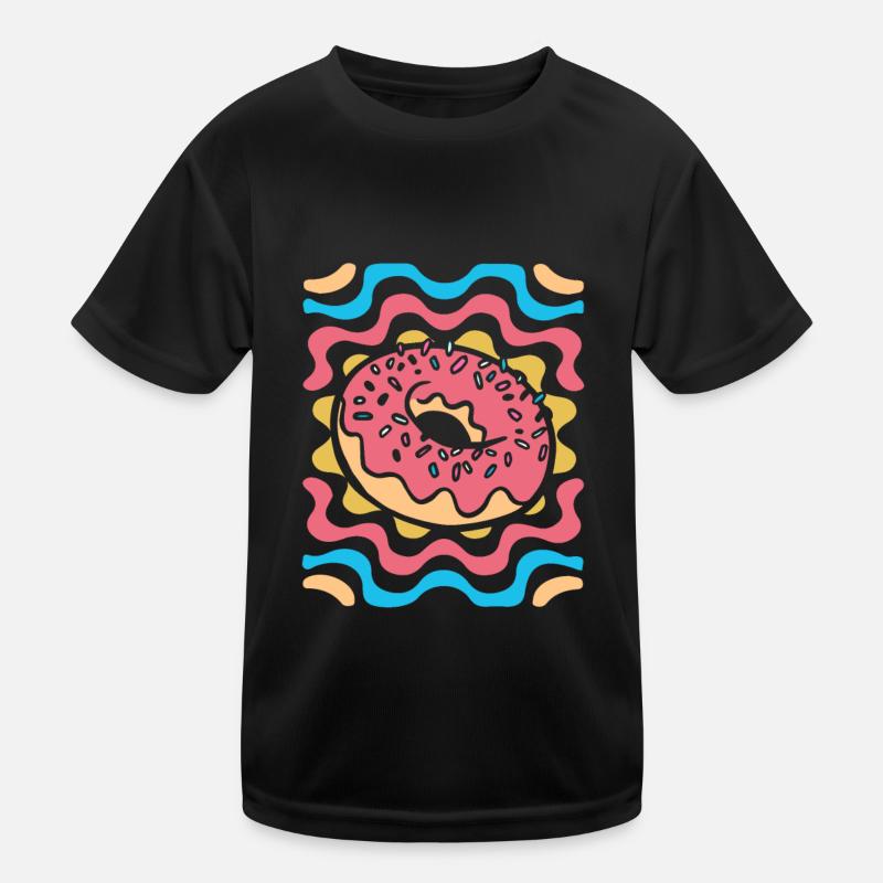 Donut Kinder Funktions-T-Shirt
