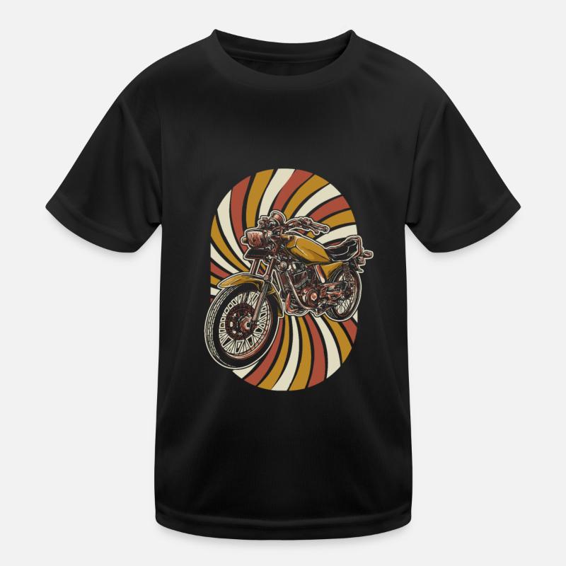 Moto Motard Motard T-shirt sport Enfant