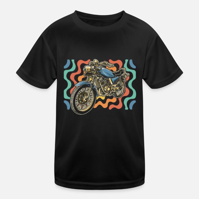 Moto Motard Motard T-shirt sport Enfant