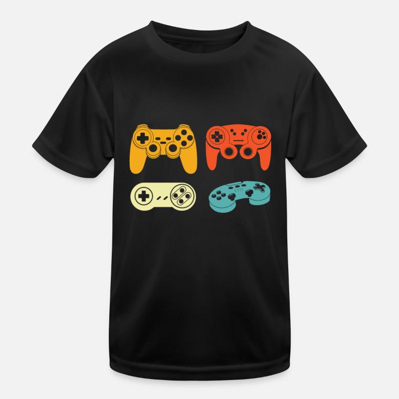 Gamer Gaming Kids Functional T-Shirt