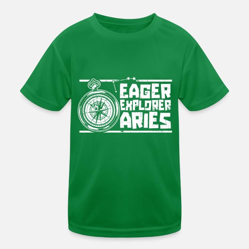 Widder Abenteuer Kinder Funktions-T-Shirt