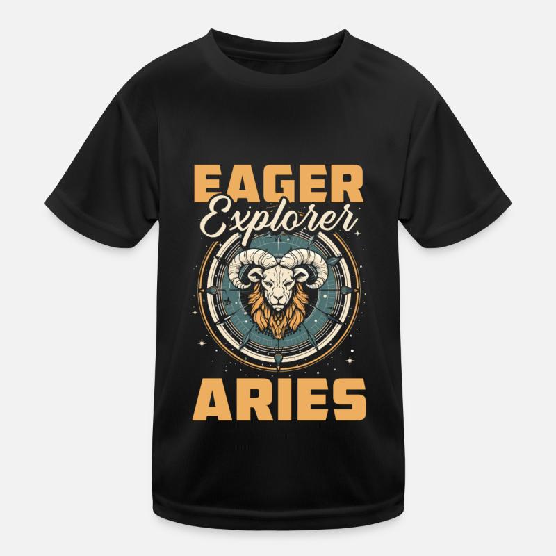 Aries Adventure Kids Functional T-Shirt
