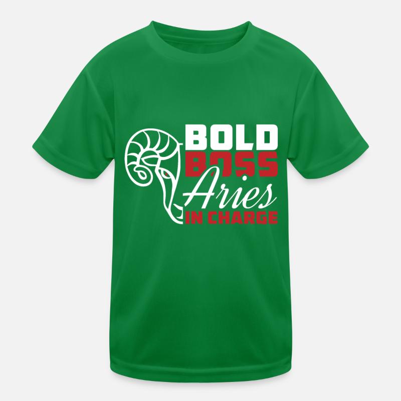 Widder Astrologie Kinder Funktions-T-Shirt