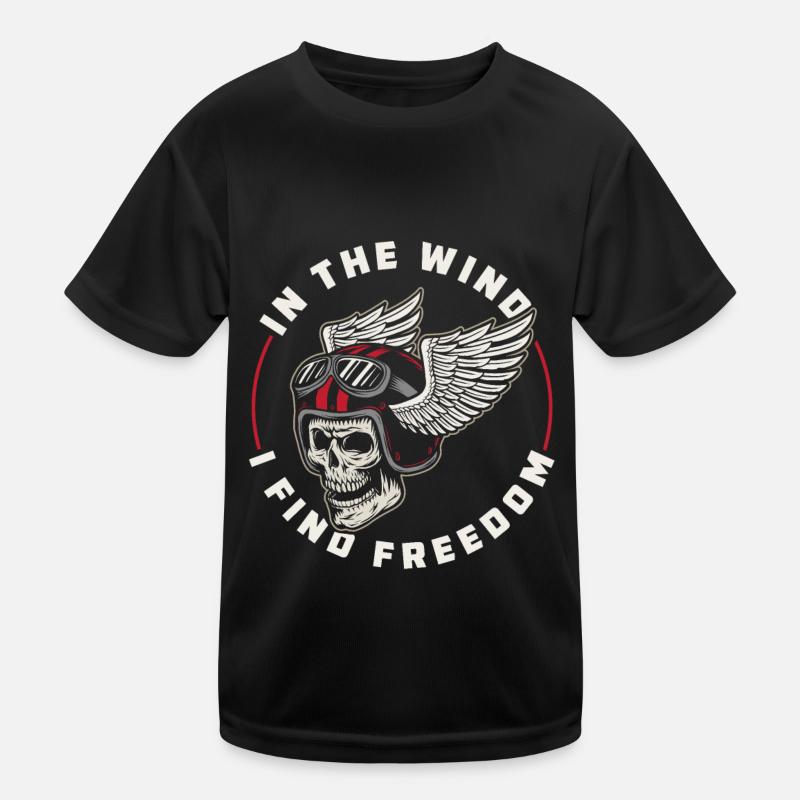 Moto Motard Motard T-shirt sport Enfant