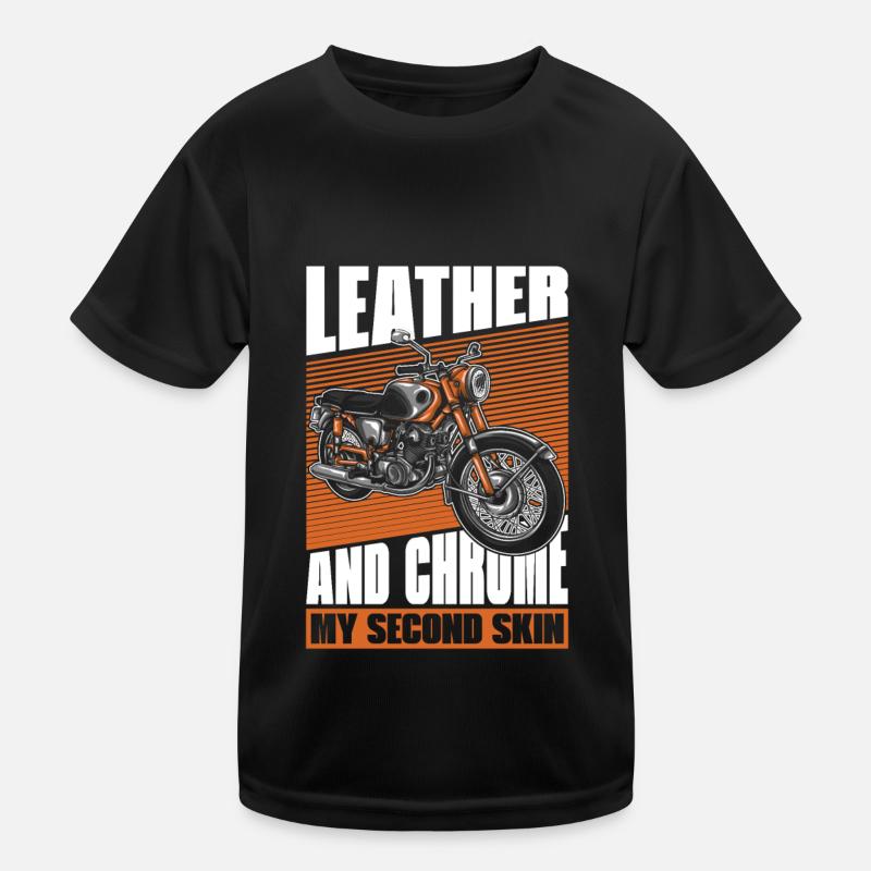 Moto Motard Motard T-shirt sport Enfant
