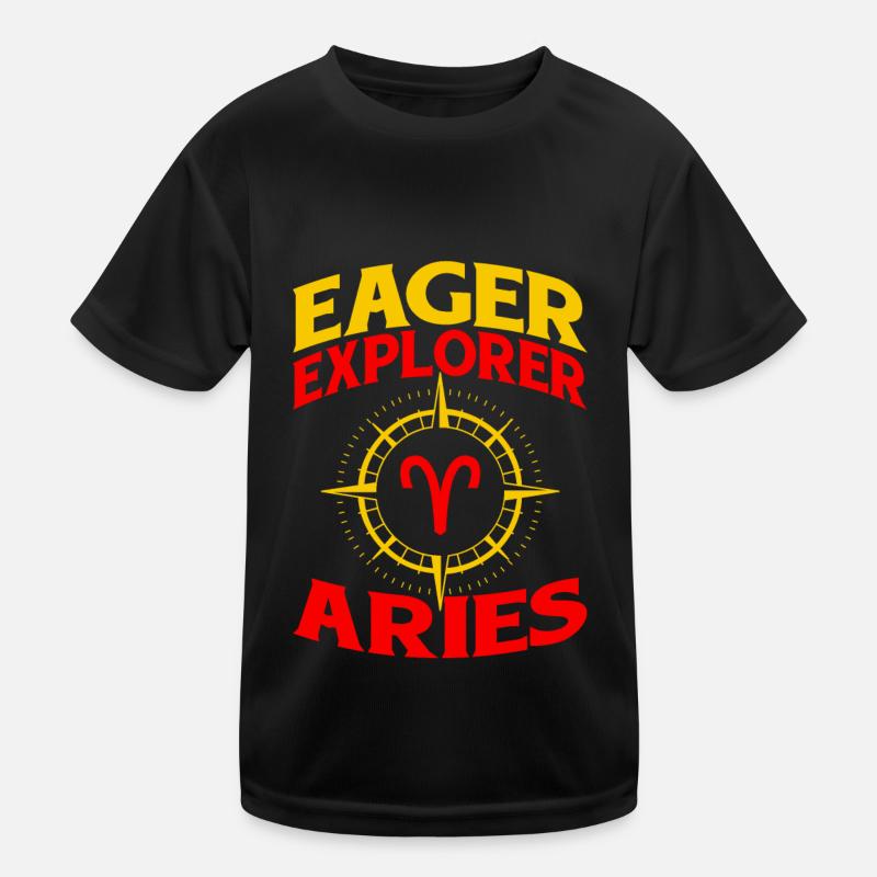 Aries Adventure Kids Functional T-Shirt
