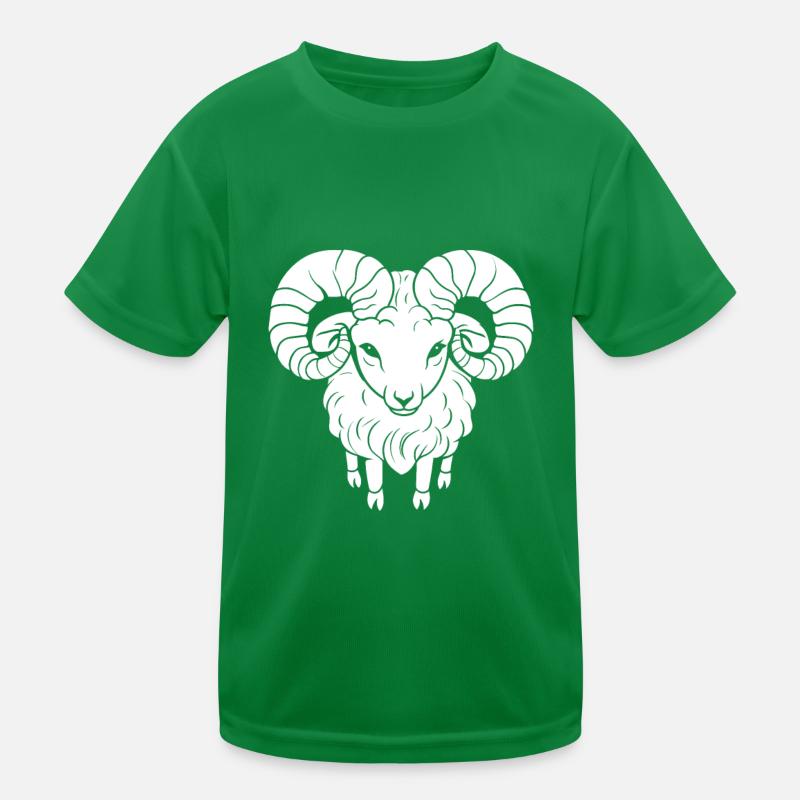 Widder Kawaii Kinder Funktions-T-Shirt