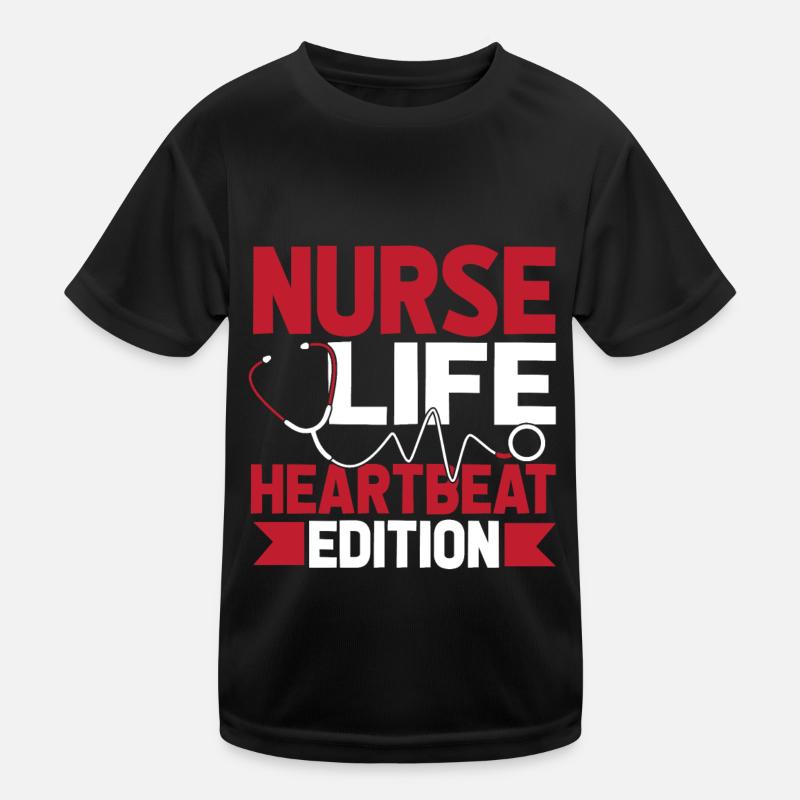 ECG de l’infirmière T-shirt sport Enfant