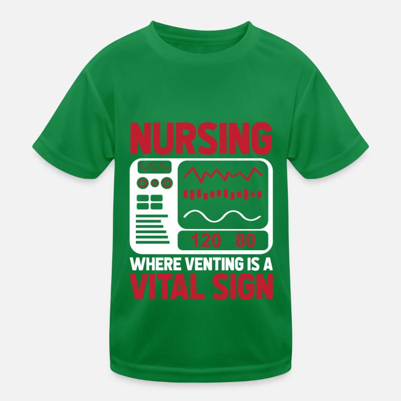 Krankenschwester Kinder Funktions-T-Shirt
