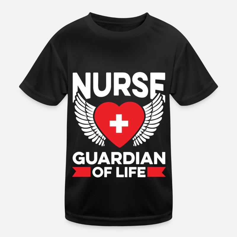 Krankenschwester Engel Spirituell Kinder Funktions-T-Shirt