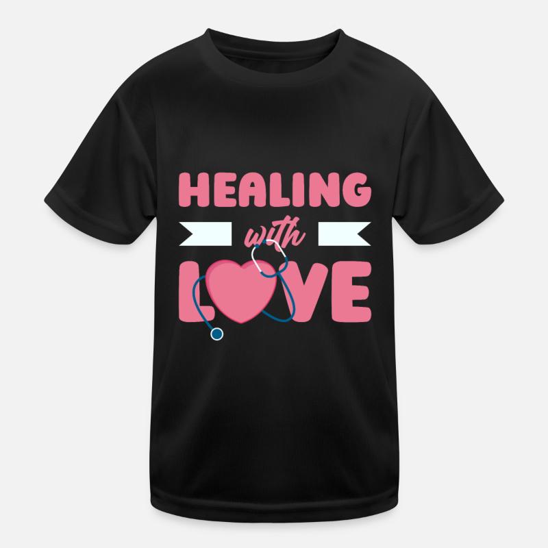 Krankenschwester Kinder Funktions-T-Shirt