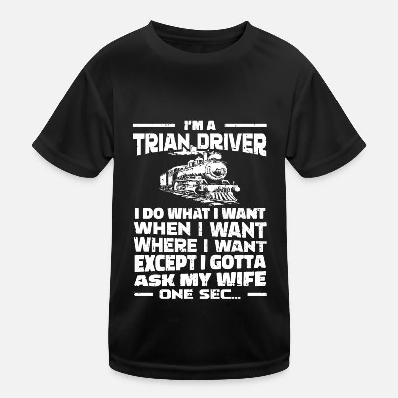 Conducteur de train Conducteur de train T-shirt sport Enfant