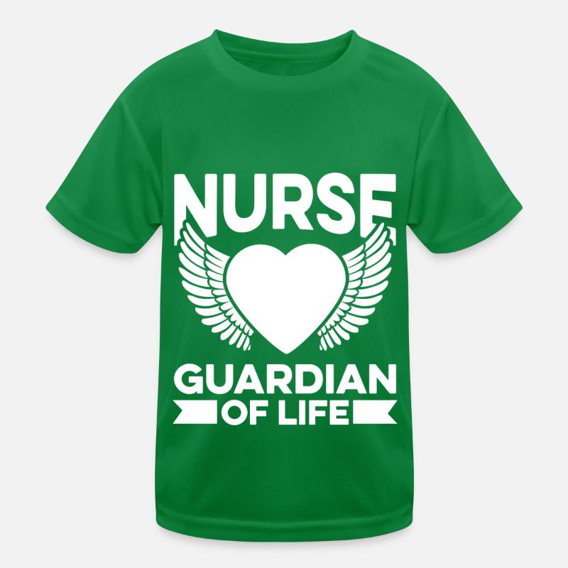 Infermiera Angelo Spirituale Maglietta sportiva per bambini