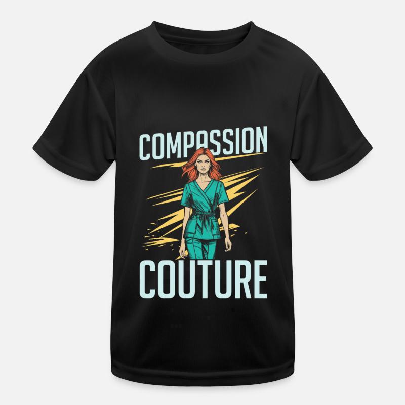 Krankenschwester Mode Kinder Funktions-T-Shirt