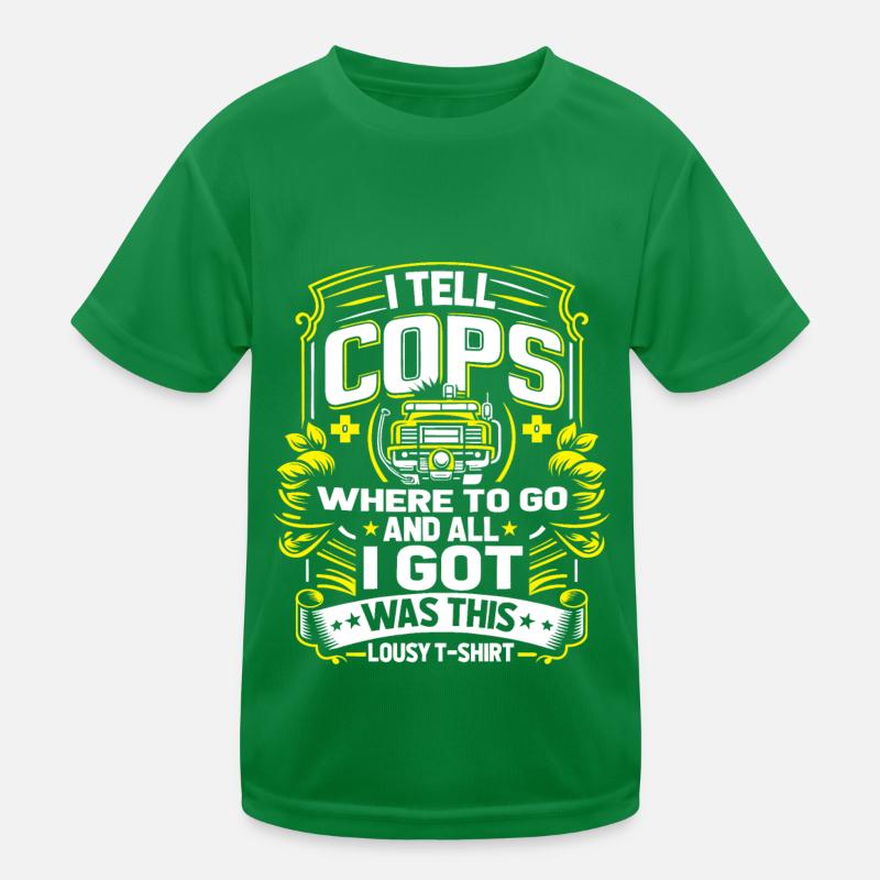 Emergency Call Control Center Operations Center Kids Functional T-Shirt