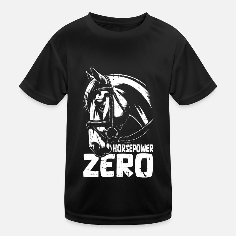 Pferd Reitsport Kinder Funktions-T-Shirt