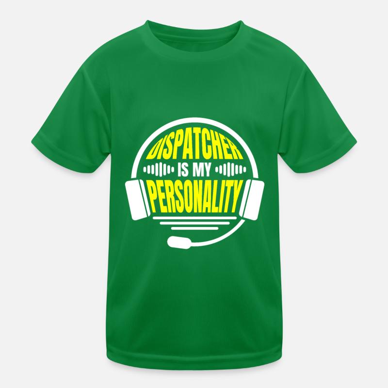 Emergency Call Control Center Operations Center Kids Functional T-Shirt