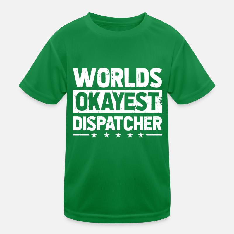 Notruf Leitstelle Einsatzzentrale Kinder Funktions-T-Shirt