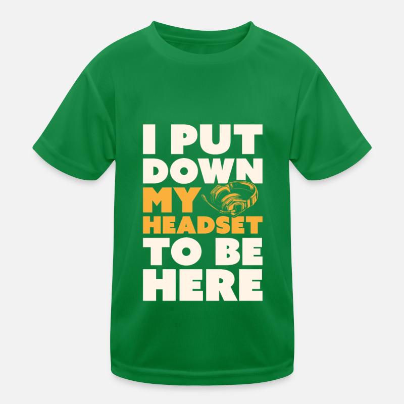 Emergency Call Control Center Operations Center Kids Functional T-Shirt