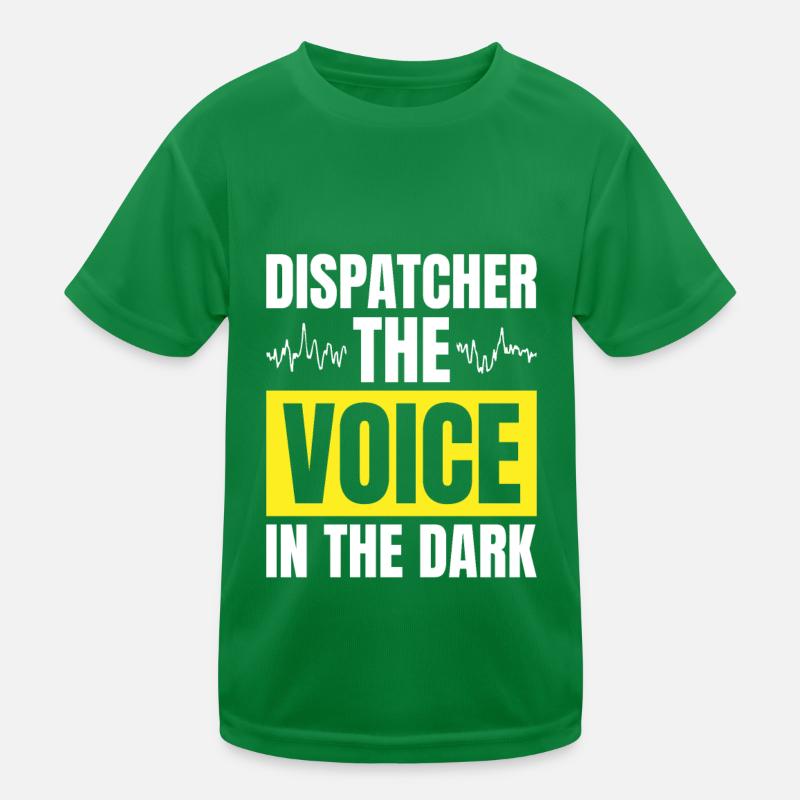 Emergency Call Control Center Operations Center Kids Functional T-Shirt