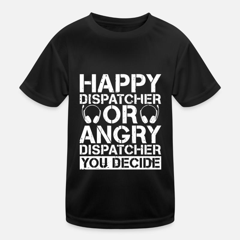 Emergency Call Control Center Operations Center Kids Functional T-Shirt