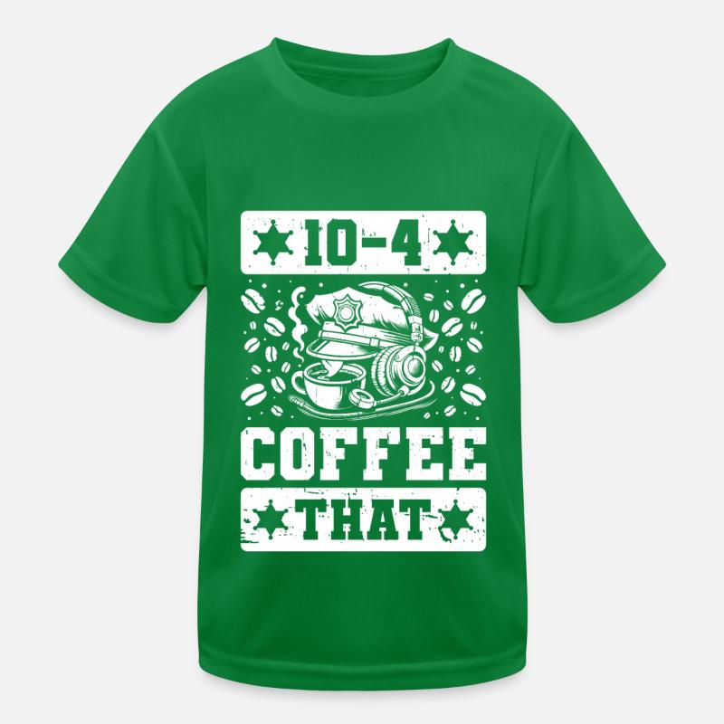 Emergency Call Control Center Operations Center Kids Functional T-Shirt