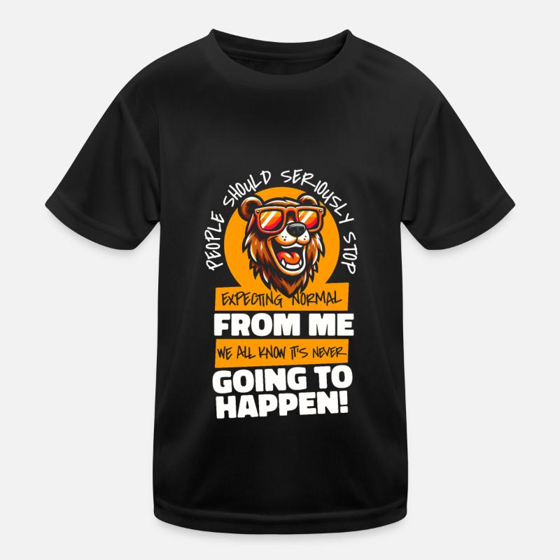 Ours Ours brun T-shirt sport Enfant