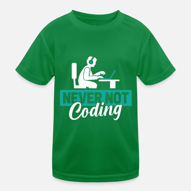 Entwickler Coder Programmierer Kinder Funktions-T-Shirt
