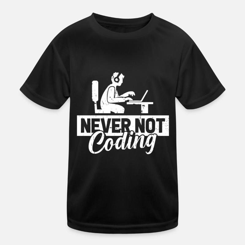 Entwickler Coder Programmierer Kinder Funktions-T-Shirt