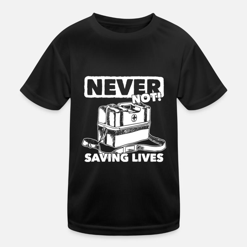 Ambulance Service Paramedics Paramedics Kids Functional T-Shirt