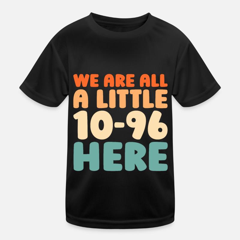 Notruf Leitstelle Einsatzzentrale Kinder Funktions-T-Shirt