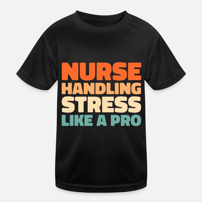 Krankenschwester Kinder Funktions-T-Shirt