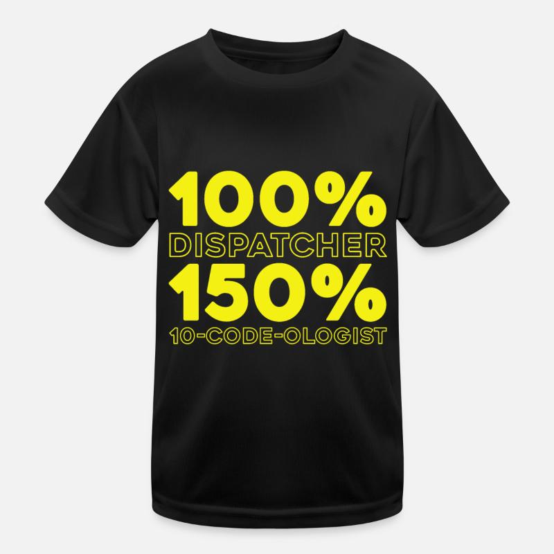 Emergency Call Control Center Operations Center Kids Functional T-Shirt