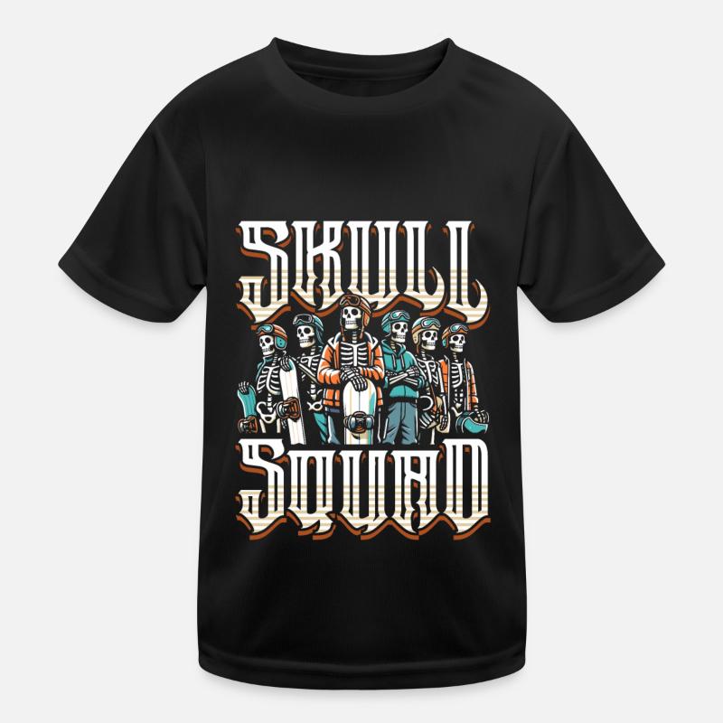 Snowboard Snowboarder Kinder Funktions-T-Shirt