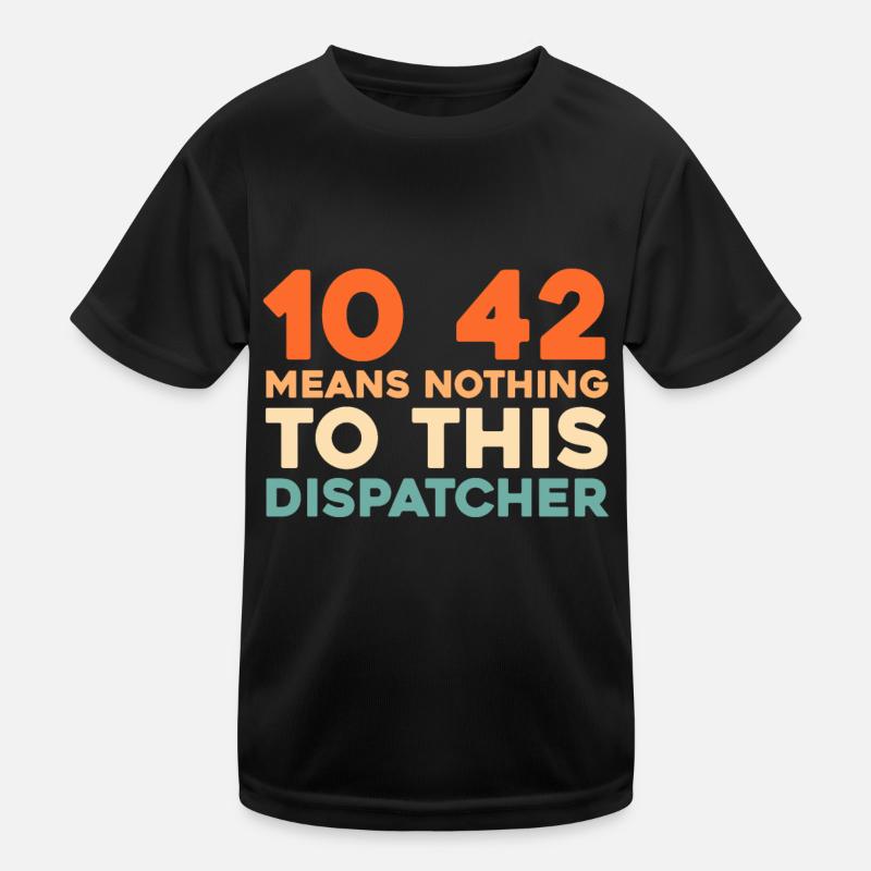 Centre d’opérations du centre de contrôle des appels d’urgence T-shirt sport Enfant
