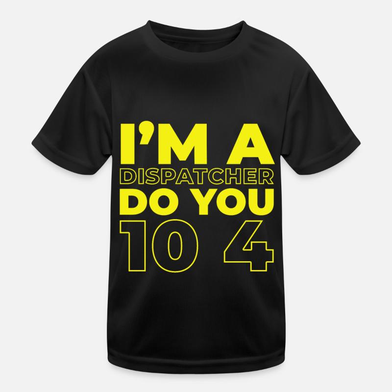 Emergency Call Control Center Operations Center Blah Blah Blah Kids Functional T-Shirt