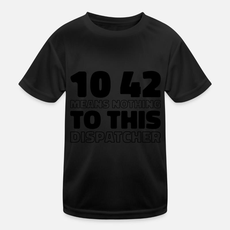 Notruf Leitstelle Einsatzzentrale Kinder Funktions-T-Shirt