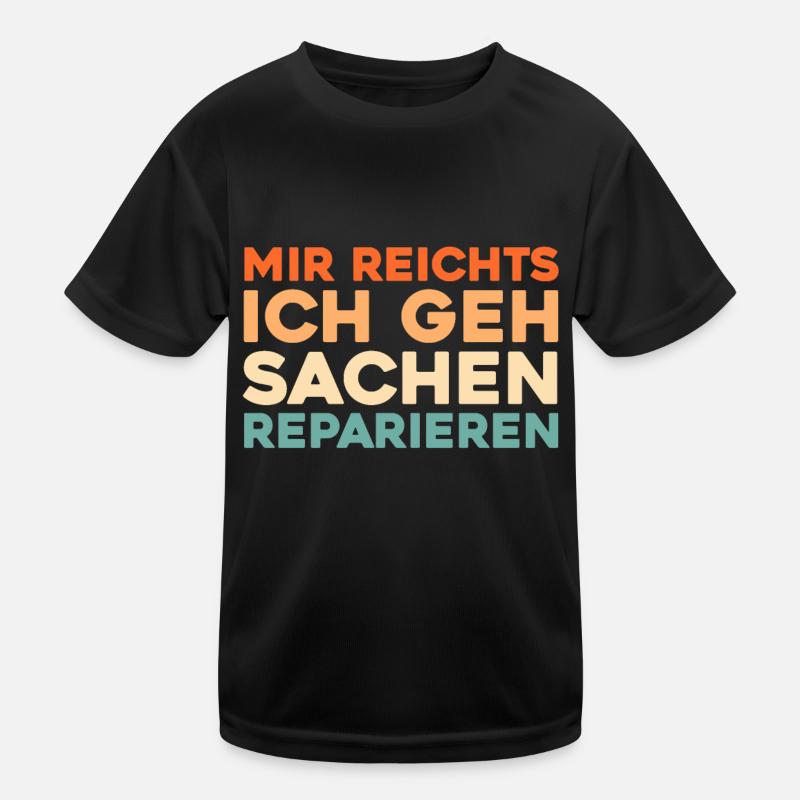 Mécanicien automobile T-shirt sport Enfant