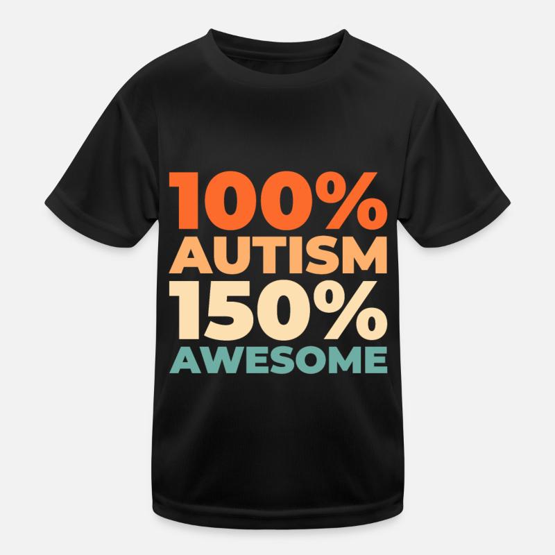 Autisme Autiste T-shirt sport Enfant